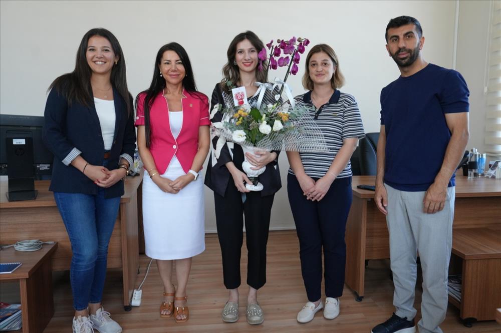 Kurumsal İletişim ve Tanıtım Koordinatörlüğü Personelimiz Dr. Gülşah Şeker’i Tebrik Ederiz