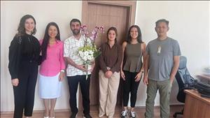 Kurumsal İletişim ve Tanıtım Koordinatörlüğü Personelimize Başarı Kutlaması